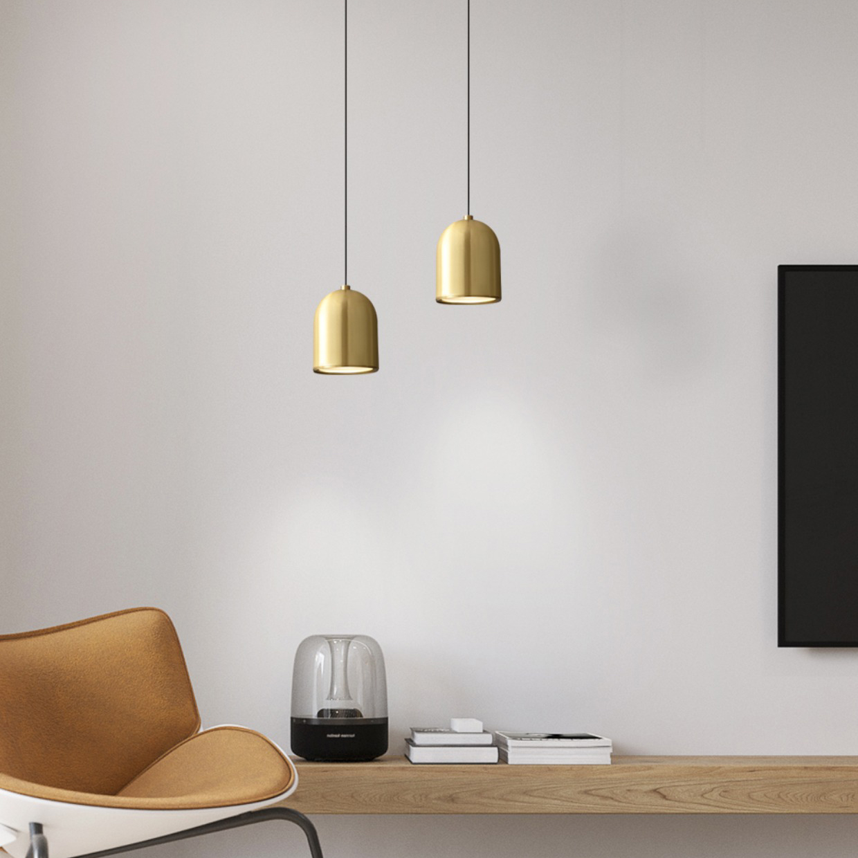 Подвесной светильник PIET C Brass by ImperiumLoft