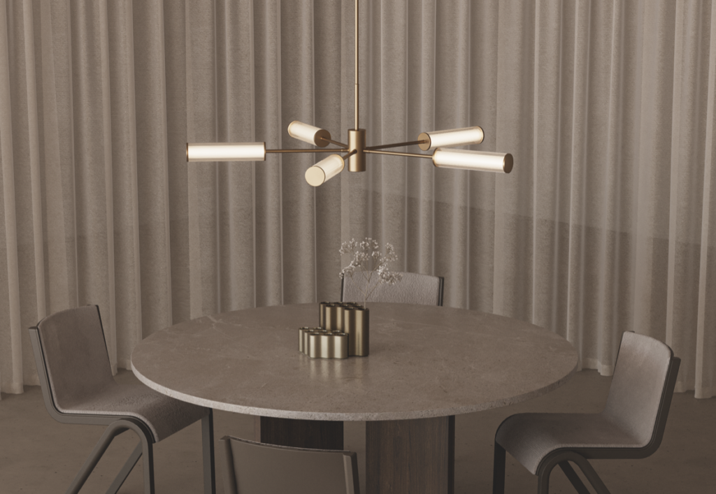 Люстра Ison 5L состаренное золото Aromas del Campo