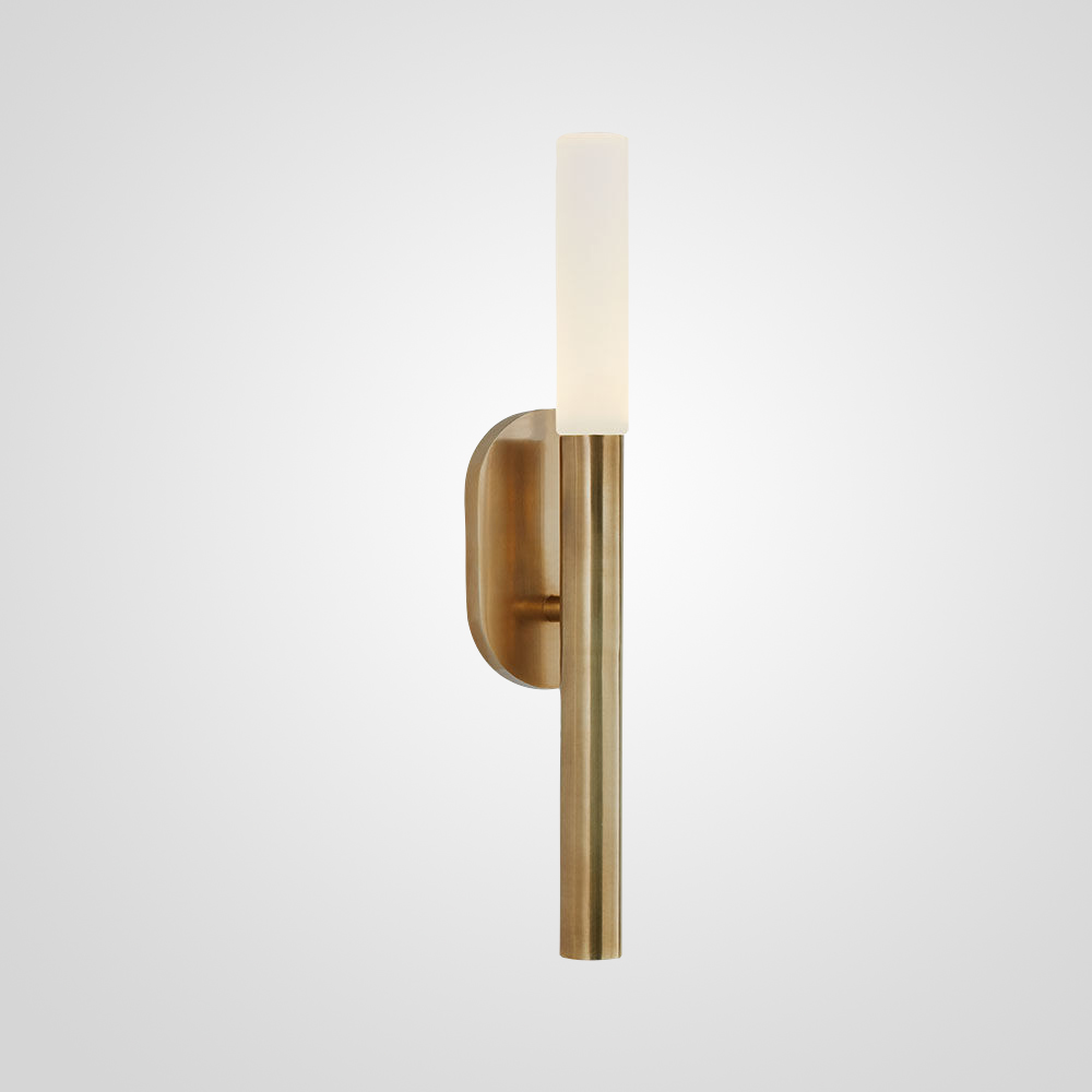 Бра Rousseau Small Bath Sconce Brass By Imperiumloft
