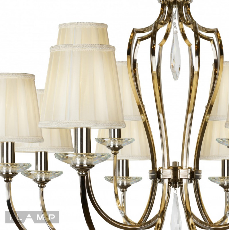 Подвесная люстра iLamp P2508-8+4 nic