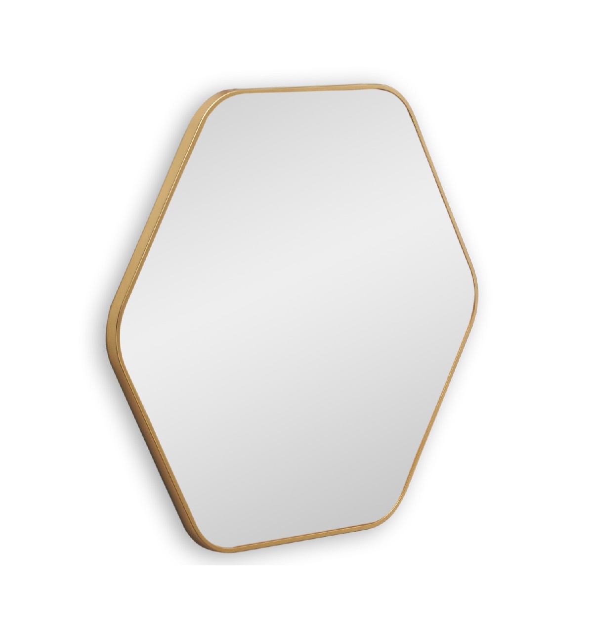 Hexagon S Gold Зеркало в тонкой раме Smal Art-Zerkalo SM154GL