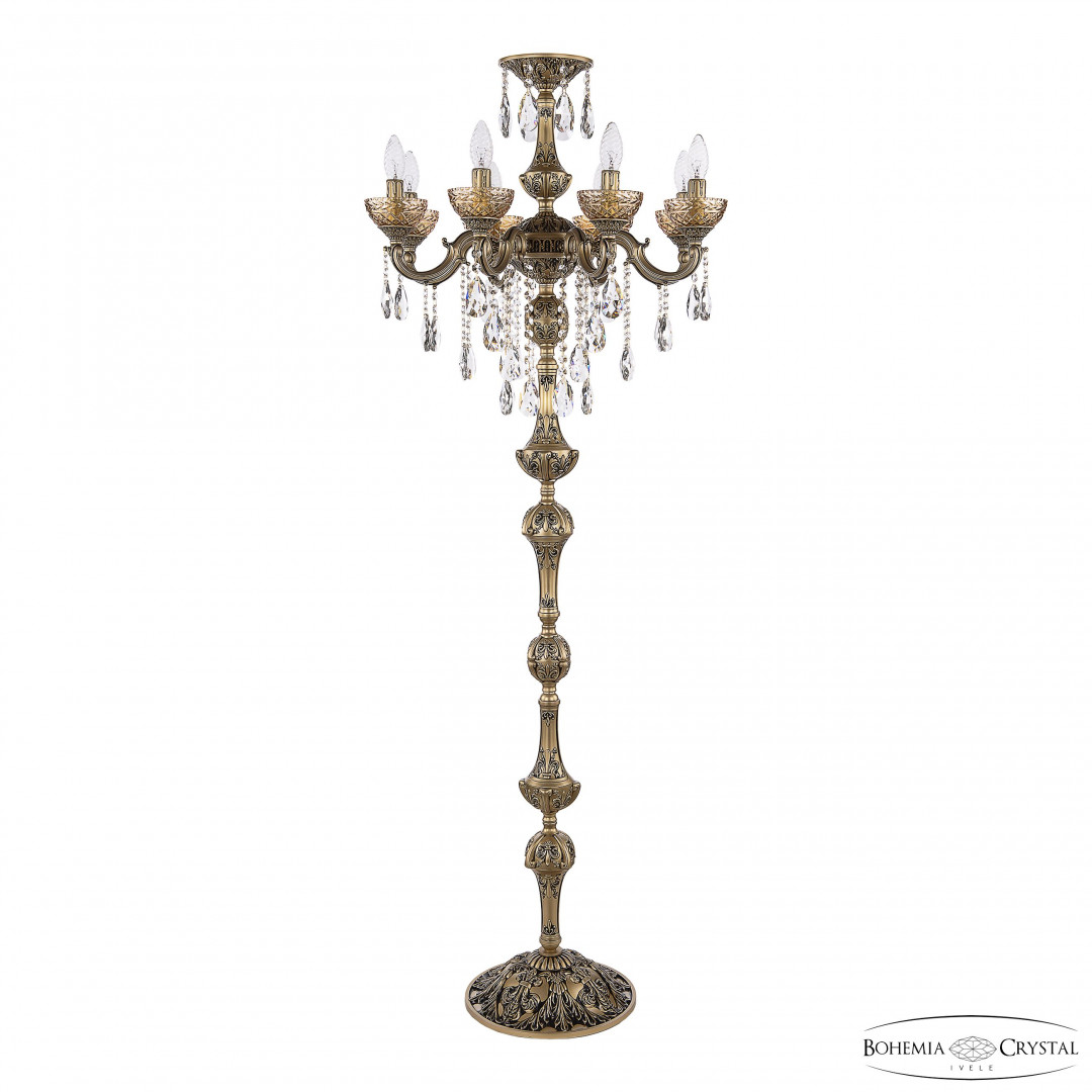 Торшер AL78101T/8/175 B AGB P Amber/M-1F Bohemia Ivele Crystal