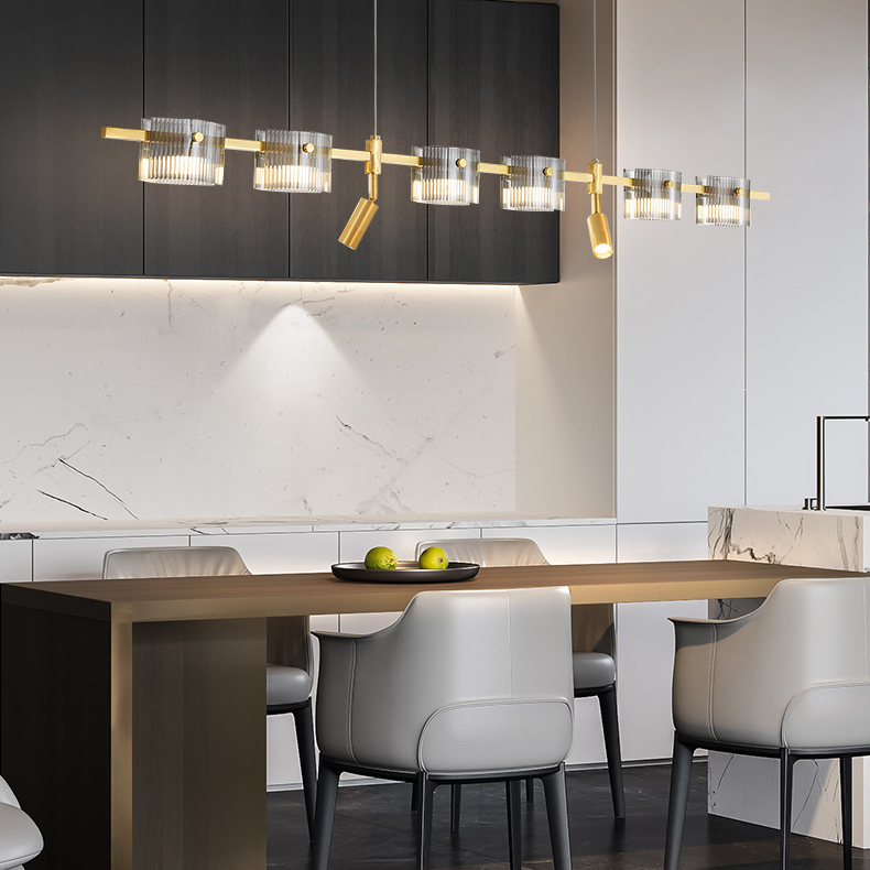 Подвесной светильник NICOLETTA C LONG L100 Black by ImperiumLoft