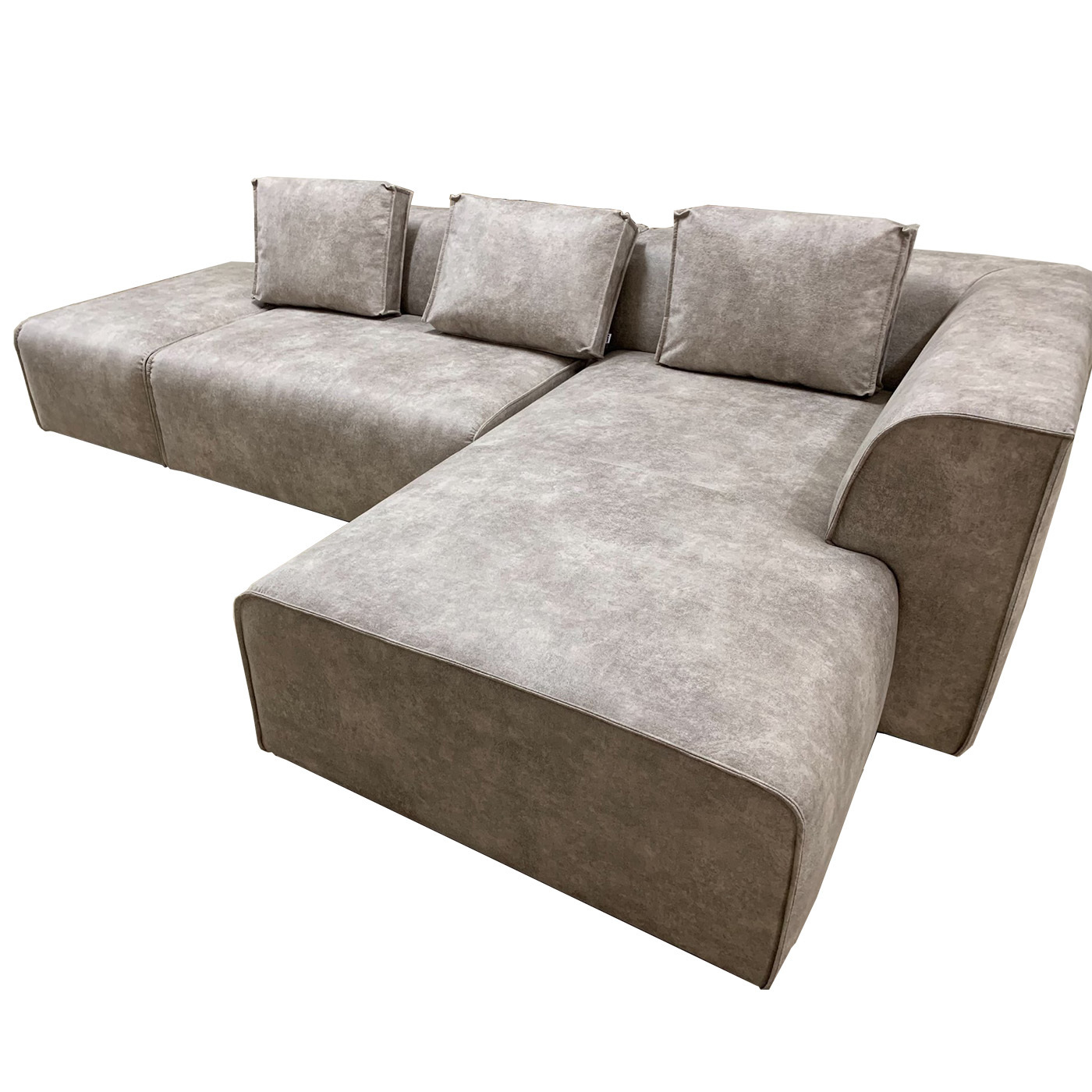 Диван угловой Ткань Иск.Замша KARE Industrial K00426