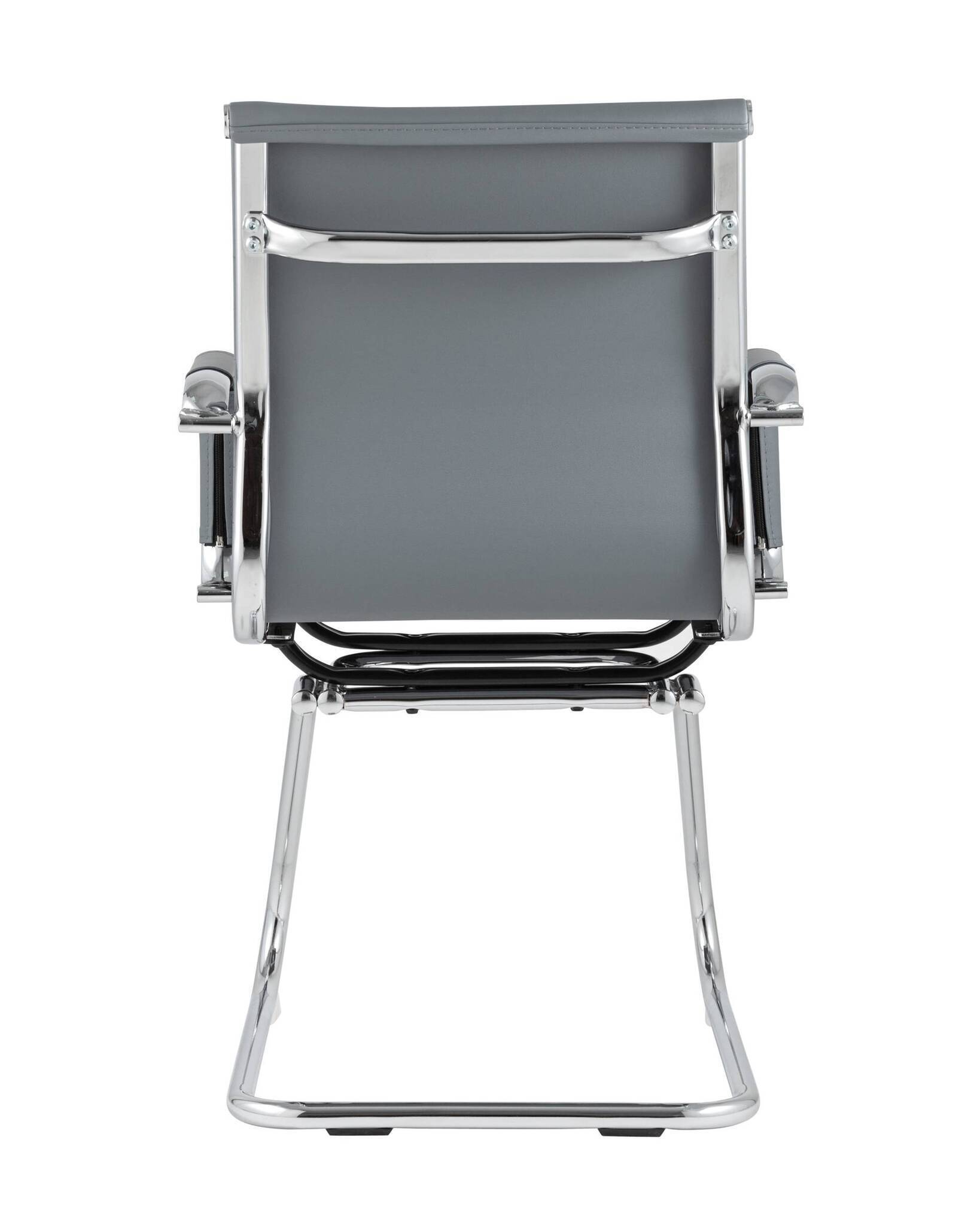 Кресло для посетителейs Visit серое TopChairs
