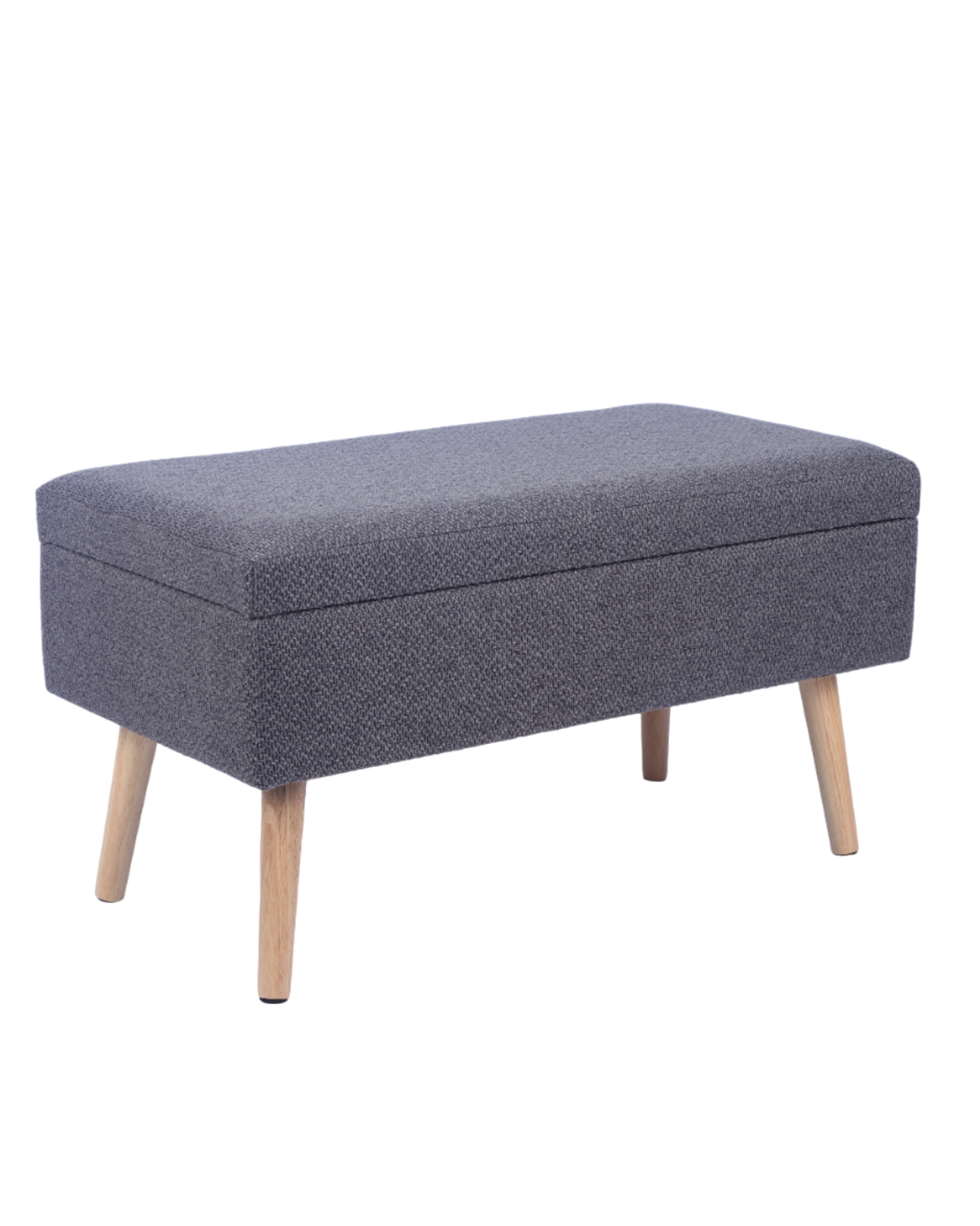 Банкетка Сторми с ящиком темно-серый Stool Group