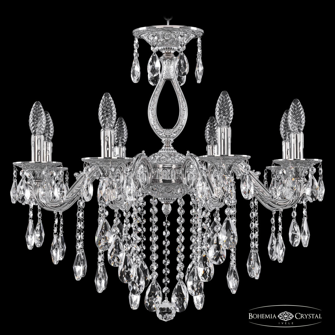 Люстра бронзовая с хрусталём 71302/8/210 B NW