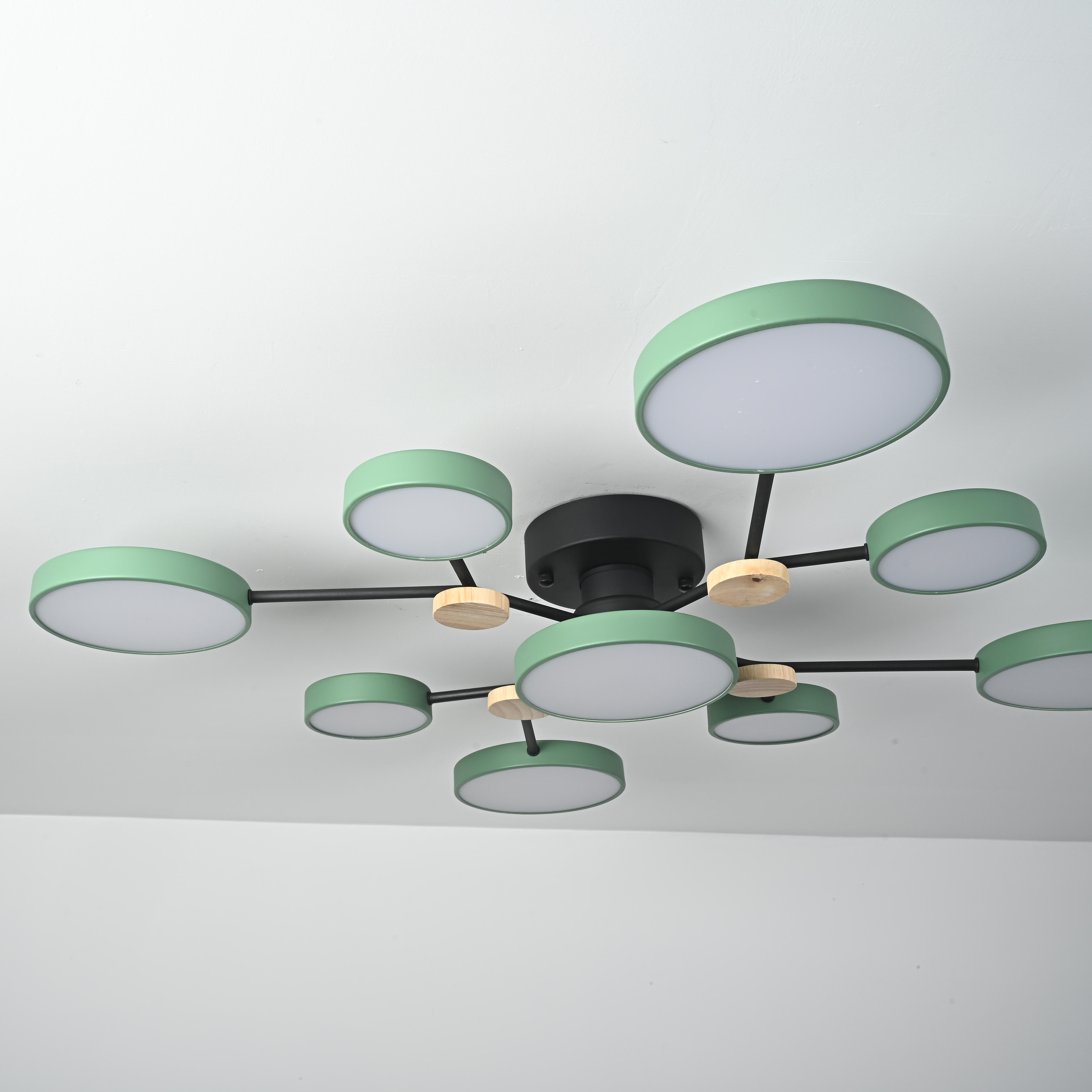 Потолочная Люстра Gamma D98 Green By Imperiumloft