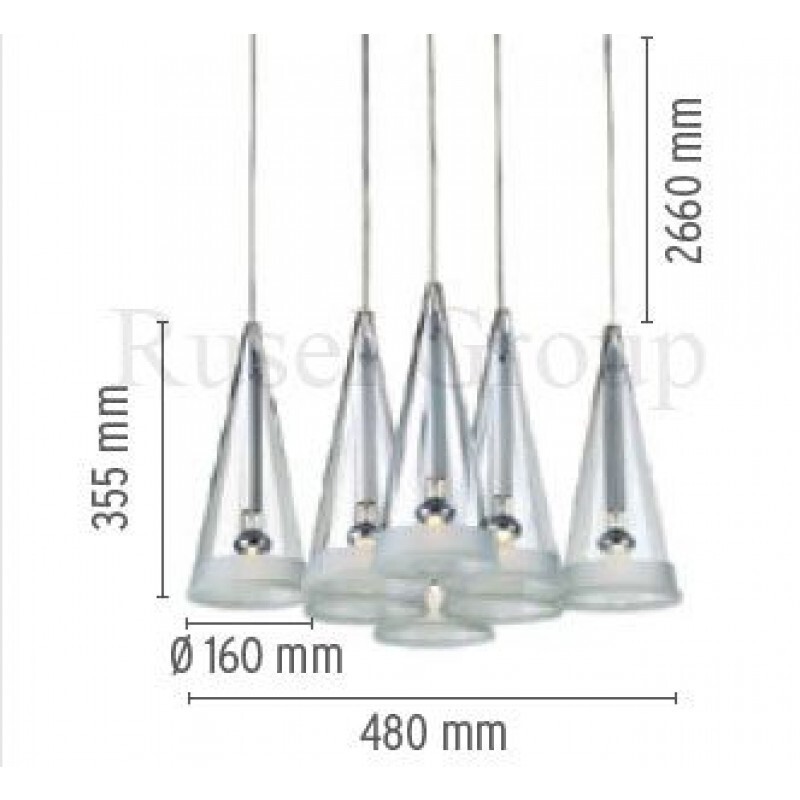 Подвесной светильник Flos FUCSIA 8