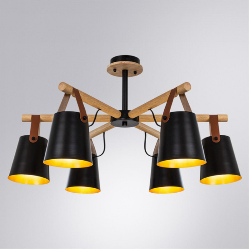 Люстра на штанге ARTE Lamp A7032PL-6BK