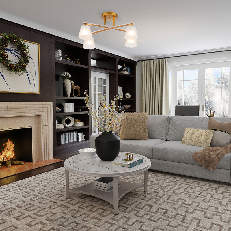 Накладная люстра Escada 1101/4PL