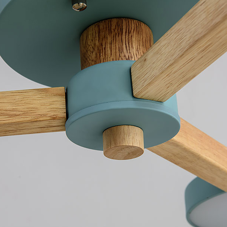 Потолочная люстра TURNA 3 Pink by ImperiumLoft