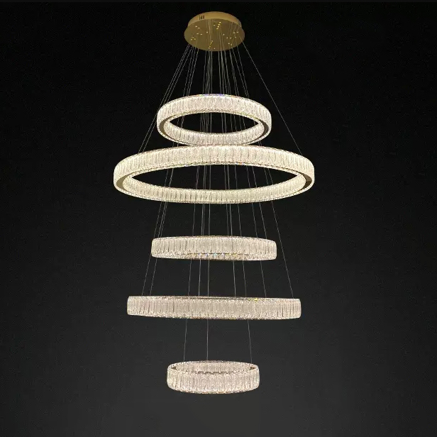 Подвесная люстра BELLA D40+80+60+100+60 by ImperiumLoft