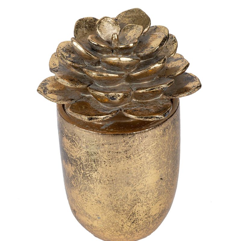 Фигурка Горшочек с цветком Glasar 77120