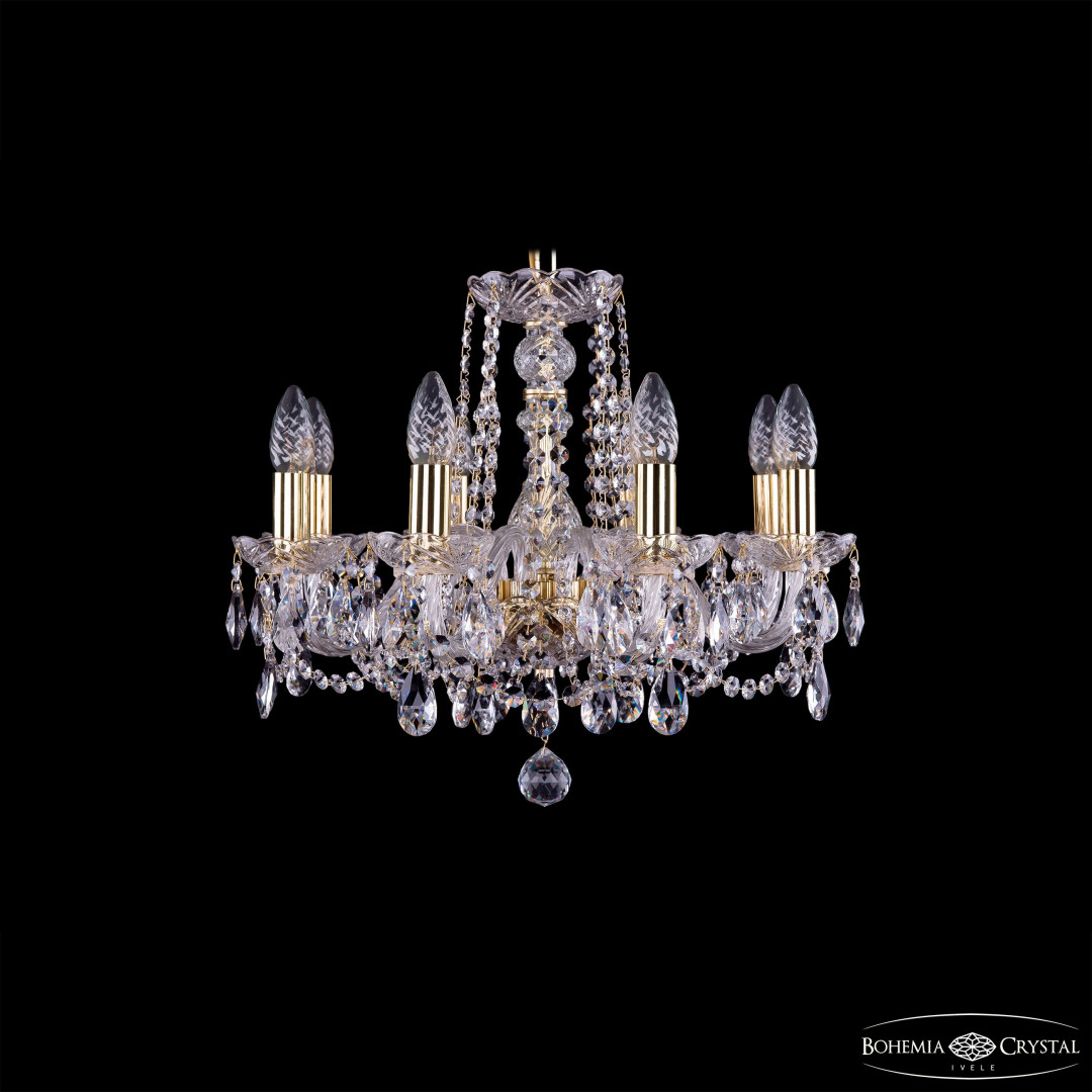 Люстра хрустальная 1402/8/160 G