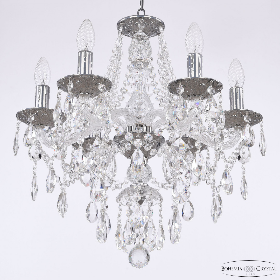 Люстра хрустальная AL16315/6/165 CG Bohemia Ivele Crystal