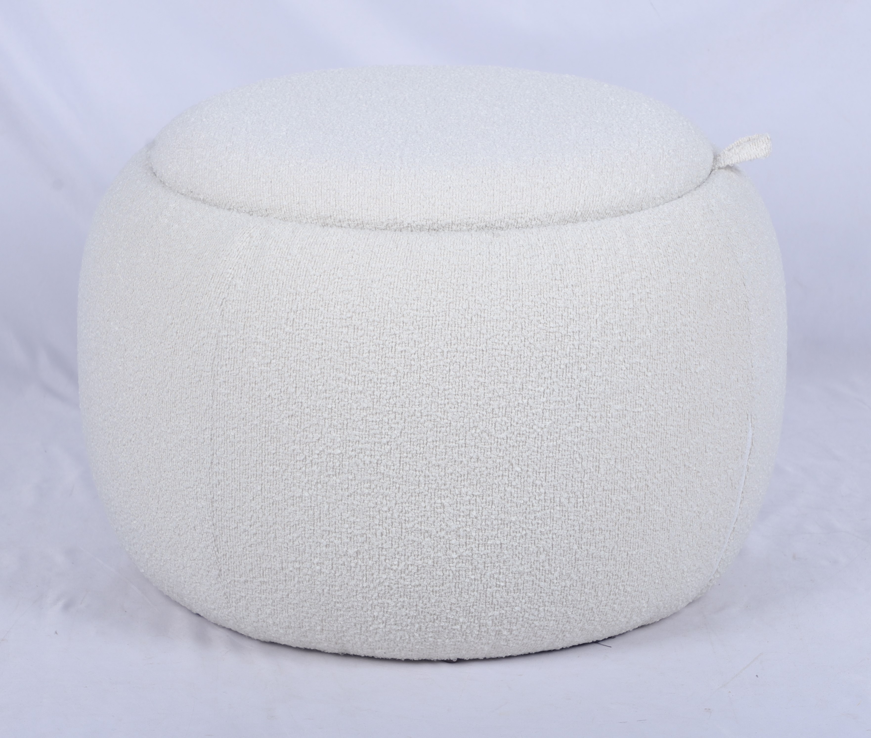 Пуф-столик Люкке с ящиком бежевый Stool Group