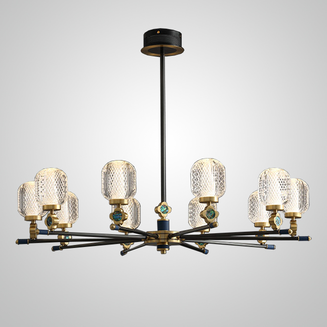 Потолочная люстра LUARA CH B L10 by ImperiumLoft