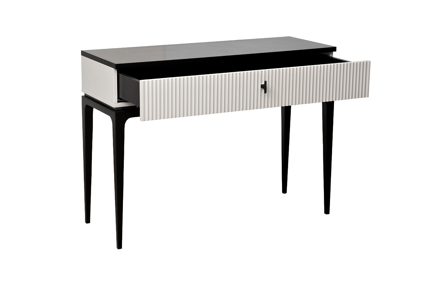 Консоль Este черно-серая Garda Decor GD-00006