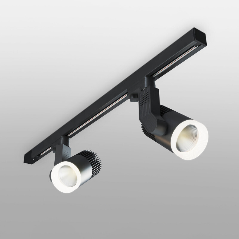 Светильник на шине Elektrostandard Accord Черный 30W 4200K (LTB44) трехфазный