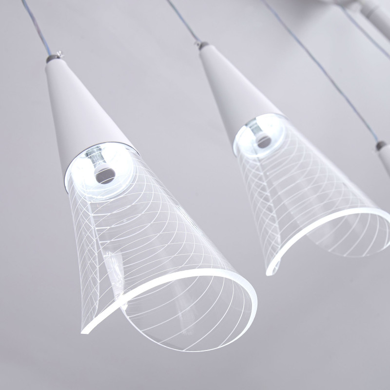 Подвесной светильник LED4U L7105-7 WТ