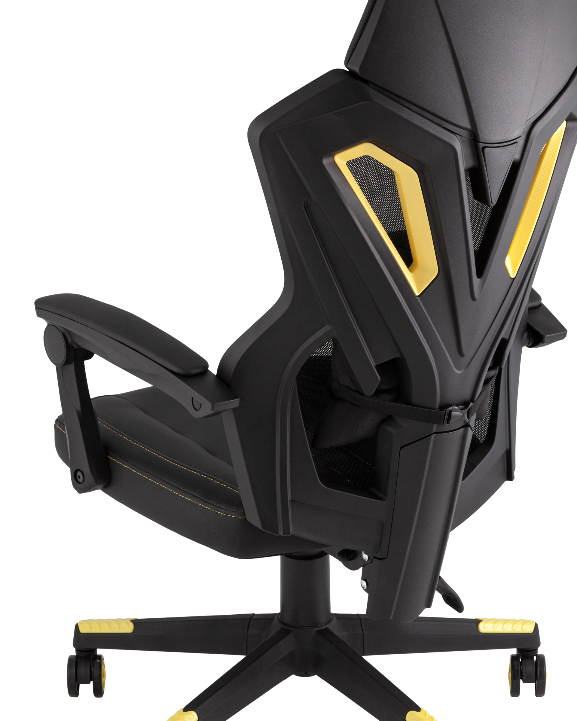 Кресло спортивное TopChairs Айронхайд желтый Stool Group