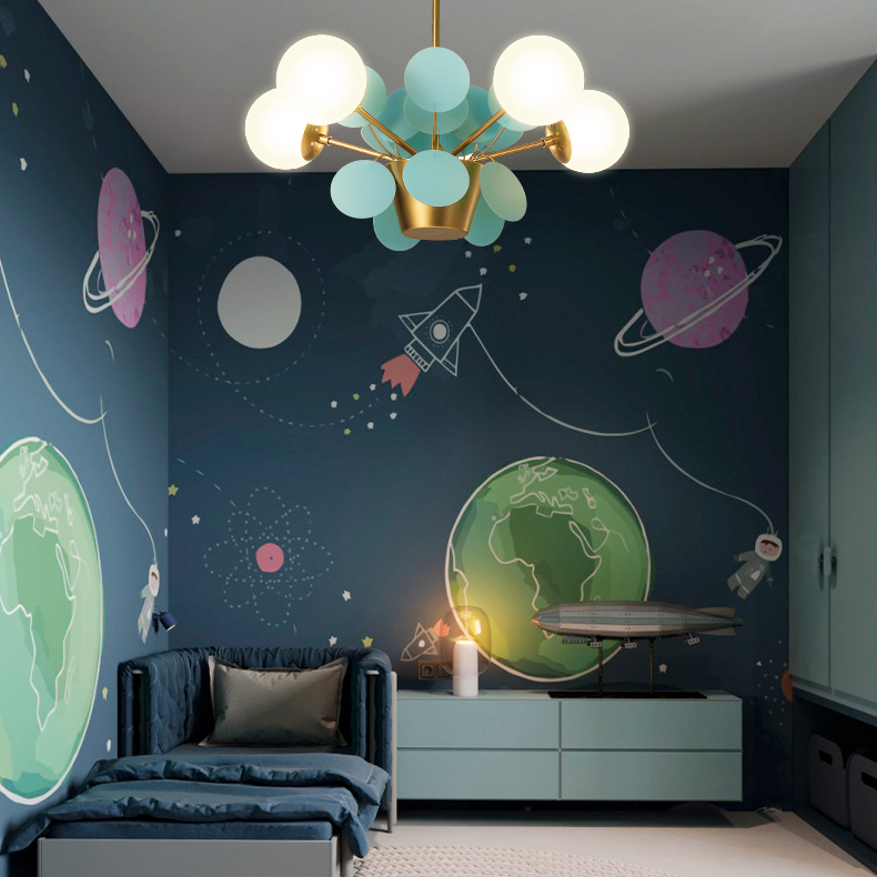 Потолочный светильник MATISSE CH L8 White by ImperiumLoft