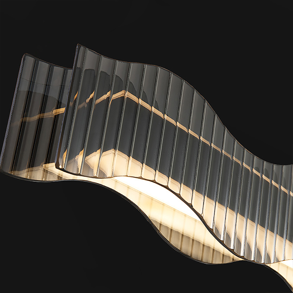 Реечный, рядный светильник CHIFFA WAVE L by ImperiumLoft