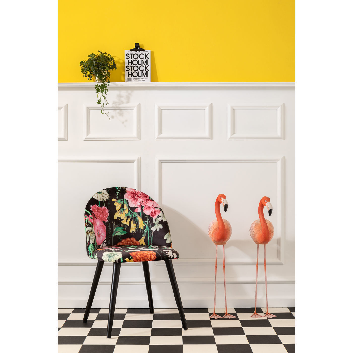 Стул мягкий Flores 83965 KARE