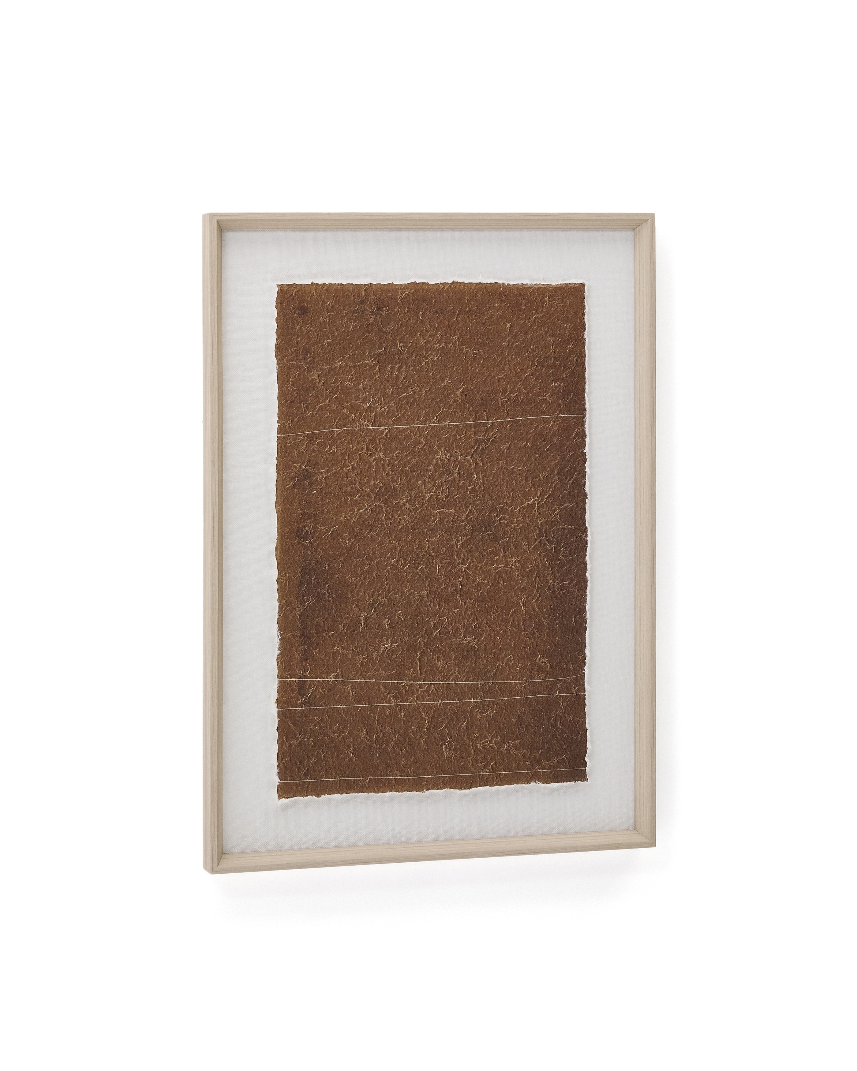 Картина Durkan бордового цвета на переработанной бумаге 50 x 70 см La Forma 261723