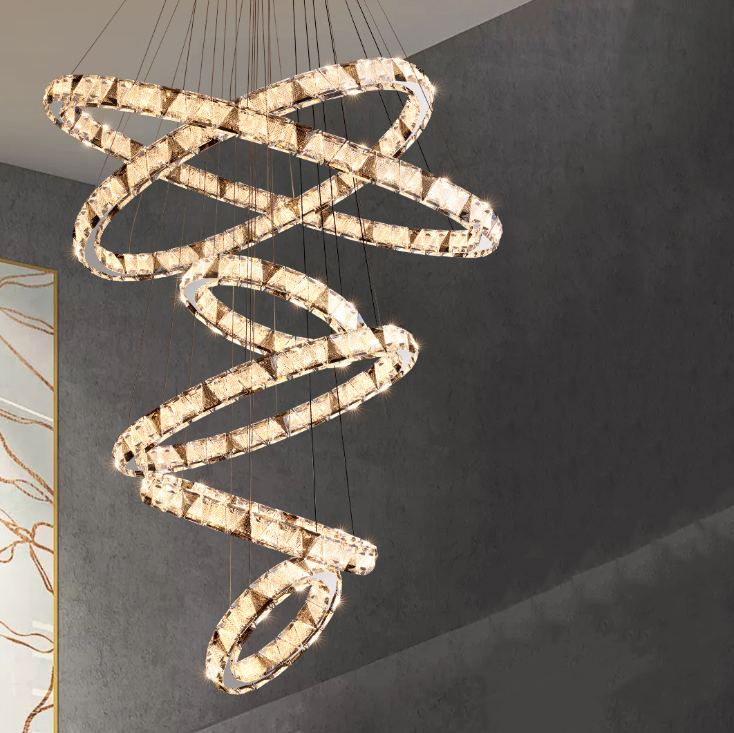 Подвесная люстра ALEKSANDRIN D40+60+80+50+120+100 by ImperiumLoft