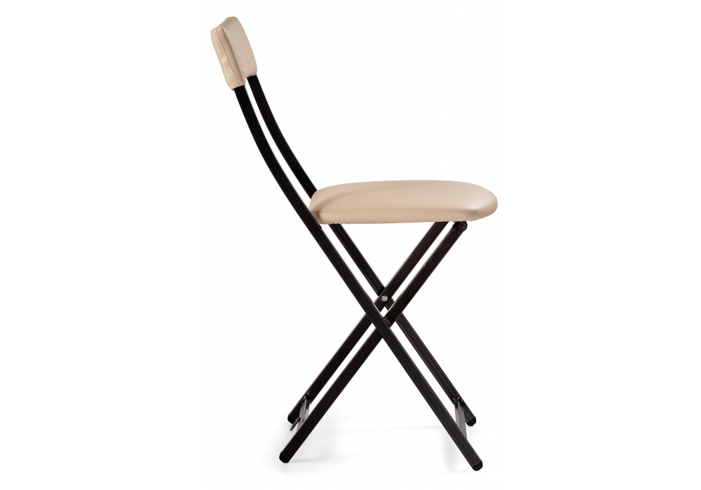 Стул Woodville Elevis ваниль крап / темный мусс 454005