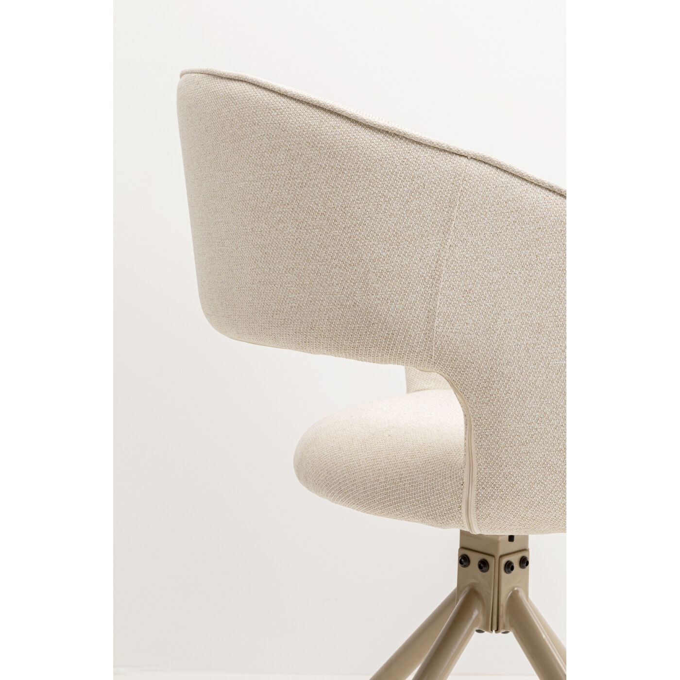 Стул вращающийся Gina Greige KARE 70725