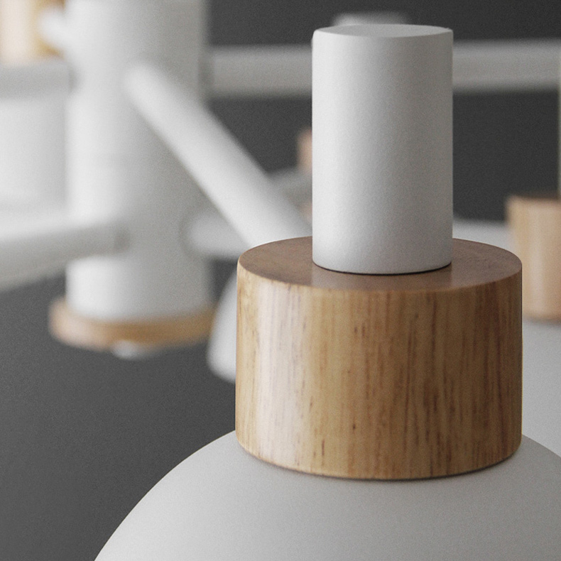 Подвесной Реечный Светильник Fanta Long White By Imperiumloft