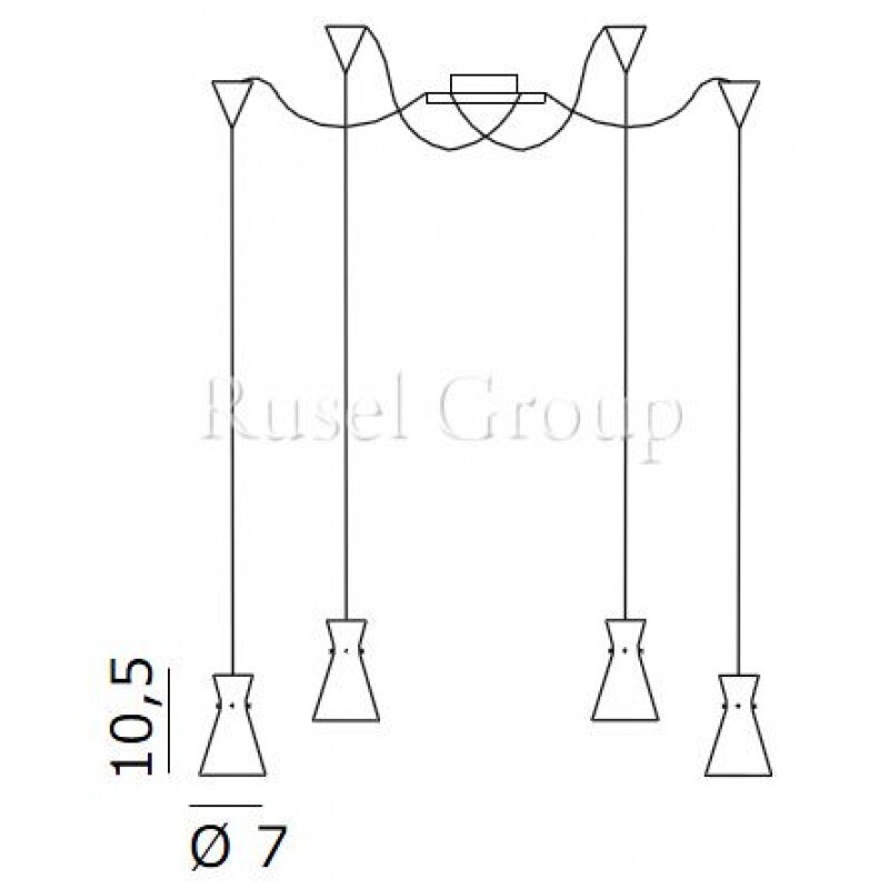 Подвесной светильник de MAJO MEMORY XXS S4D