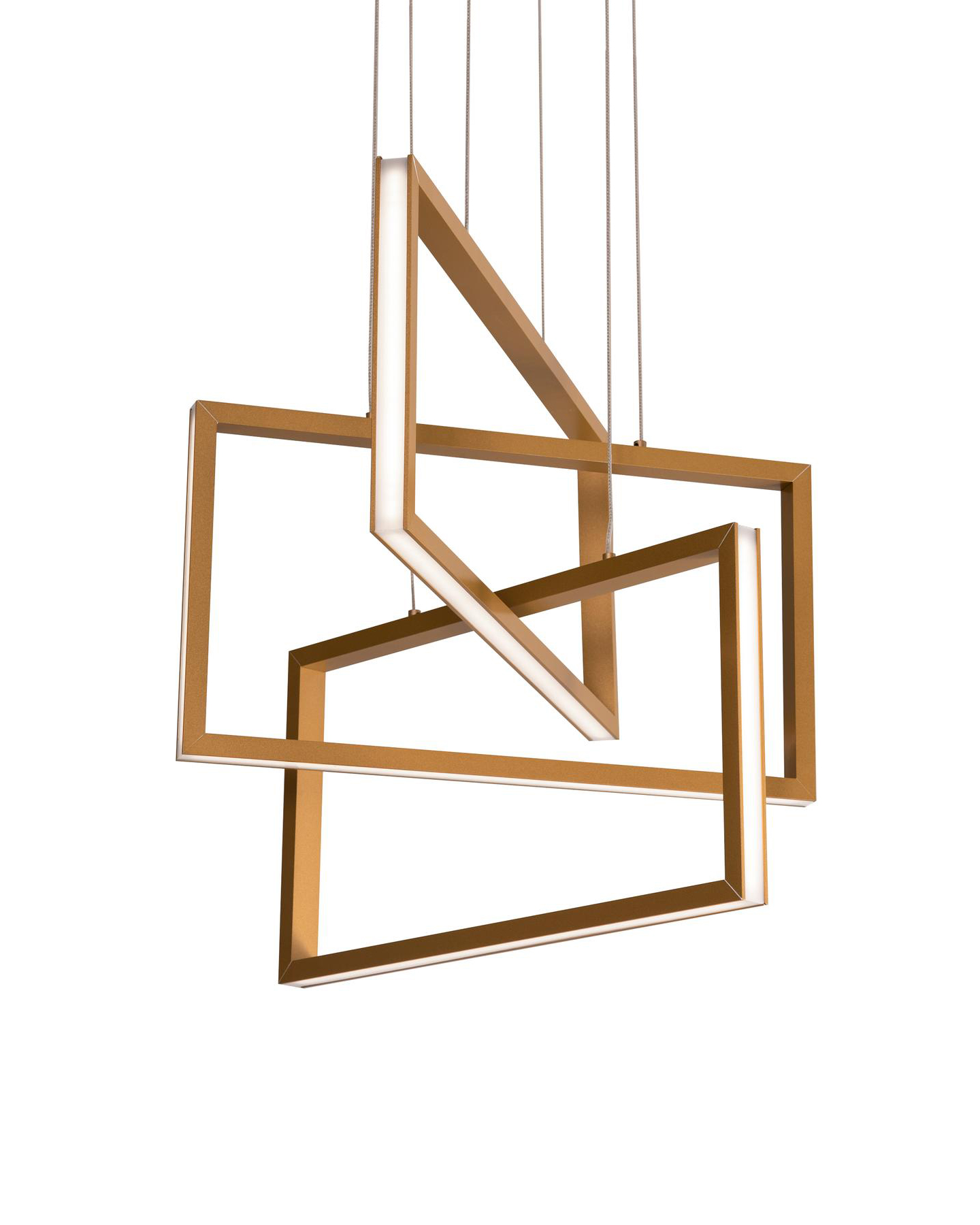 Прямоугольная золотая люстра Ульрих Louvre Home LHLCH170723XNP