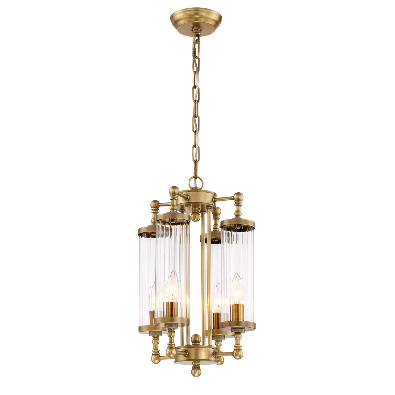 Люстра Delight Collection Regis 4 brass