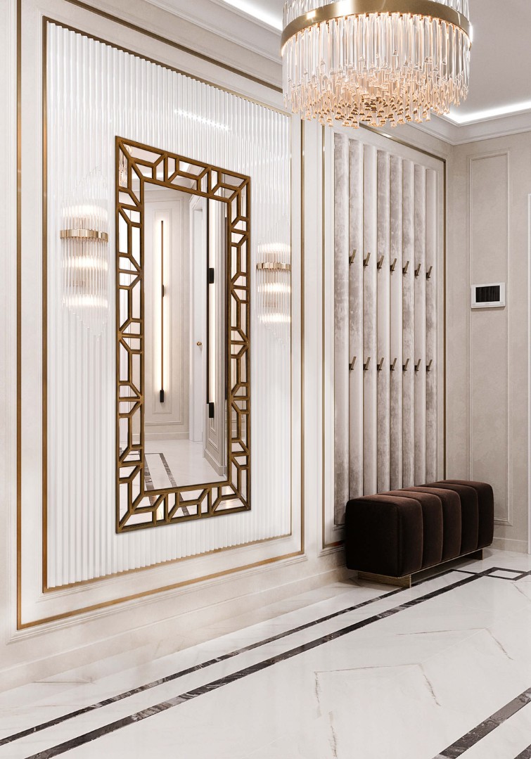 Зеркало BountyHome Gerardo mv371-gold