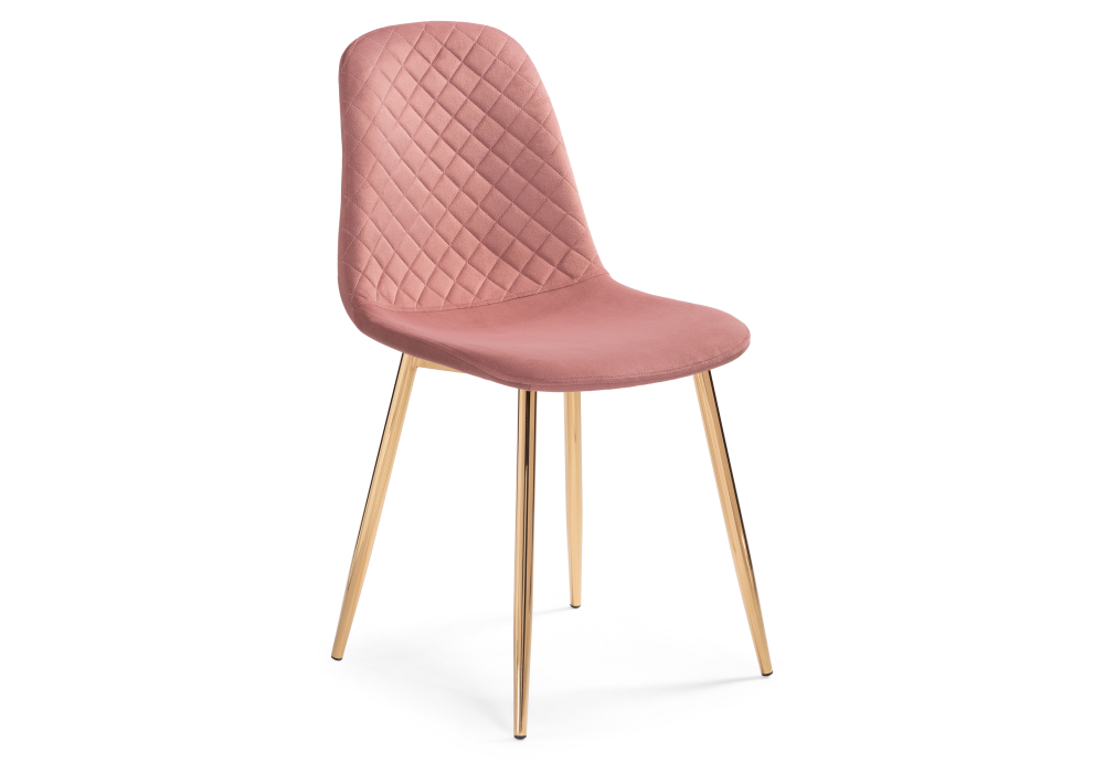 Стул Woodville Dabl pink / gold 15292