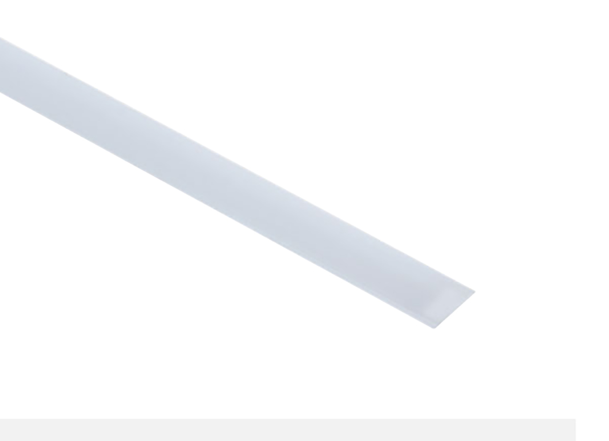 Квадратный матовый рассеиватель для алюминиевого профиля Donolux PMMA 18510 SQ