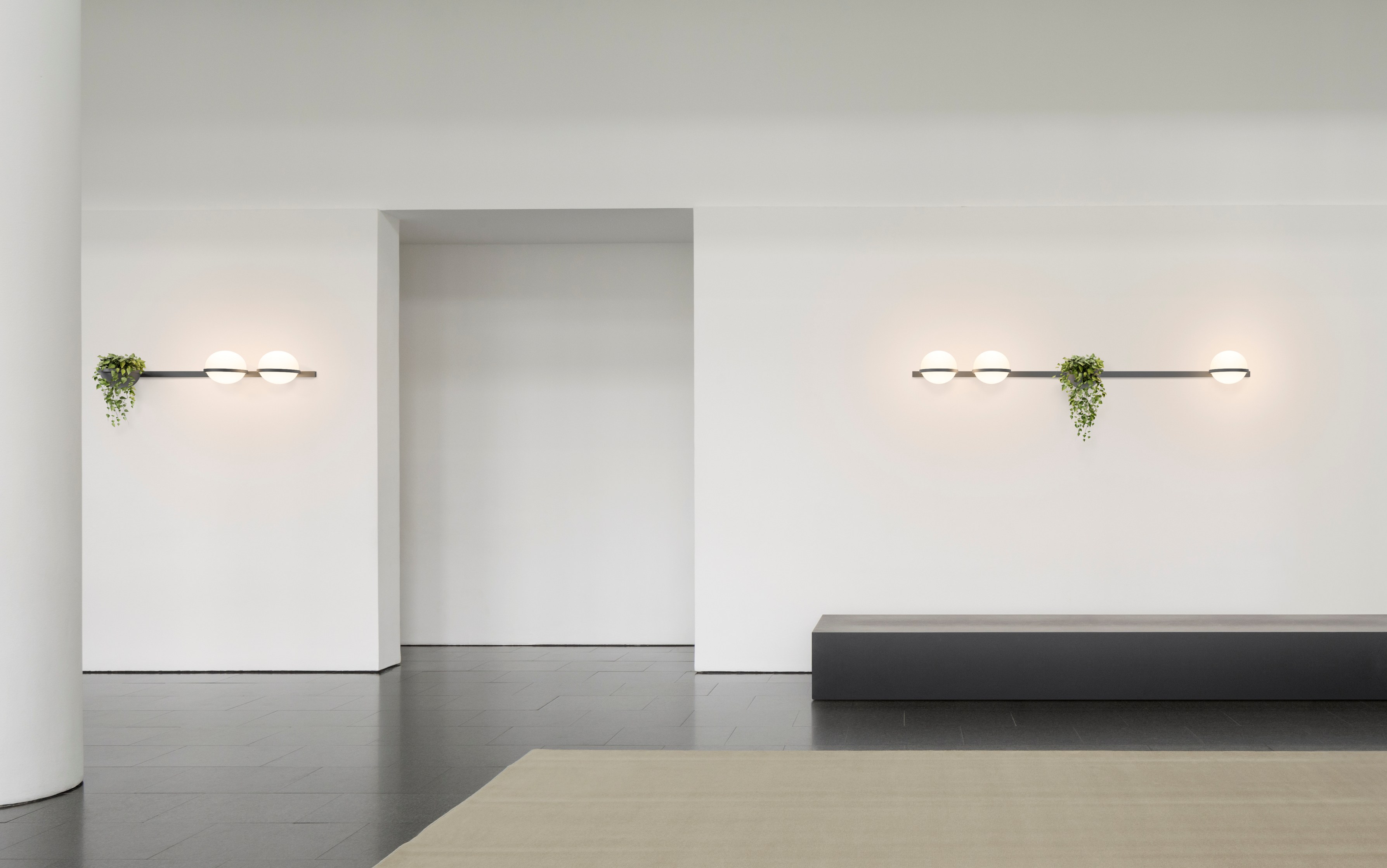 Бра Palma Wall Lamp 1 Шар By Imperiumloft