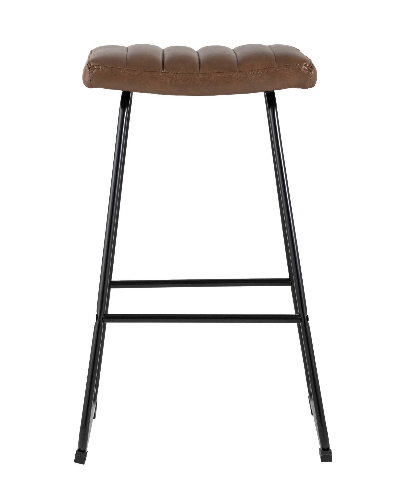 Стул барный Ковбой экокожа коричневый Stool Group