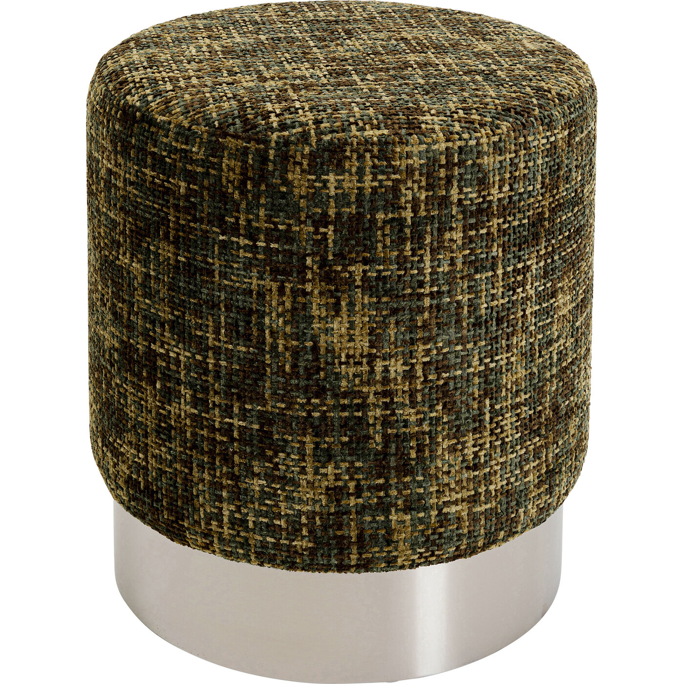 Пуф Cherry Dining Silber Green Ø39cm KARE 70539