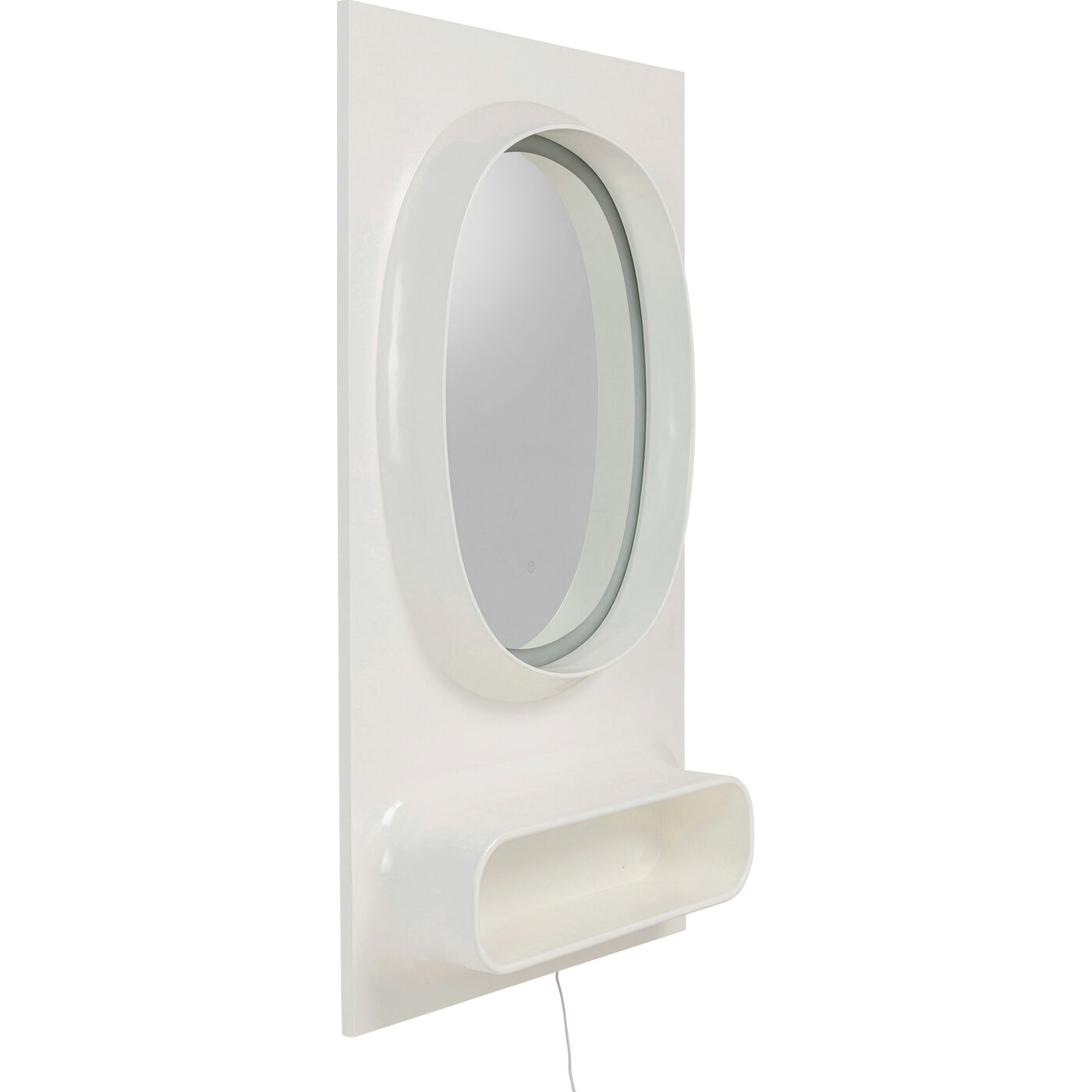 Зеркало настенное  KARE x Karim Rashid Aero LED White 80x141cm KARE 70841