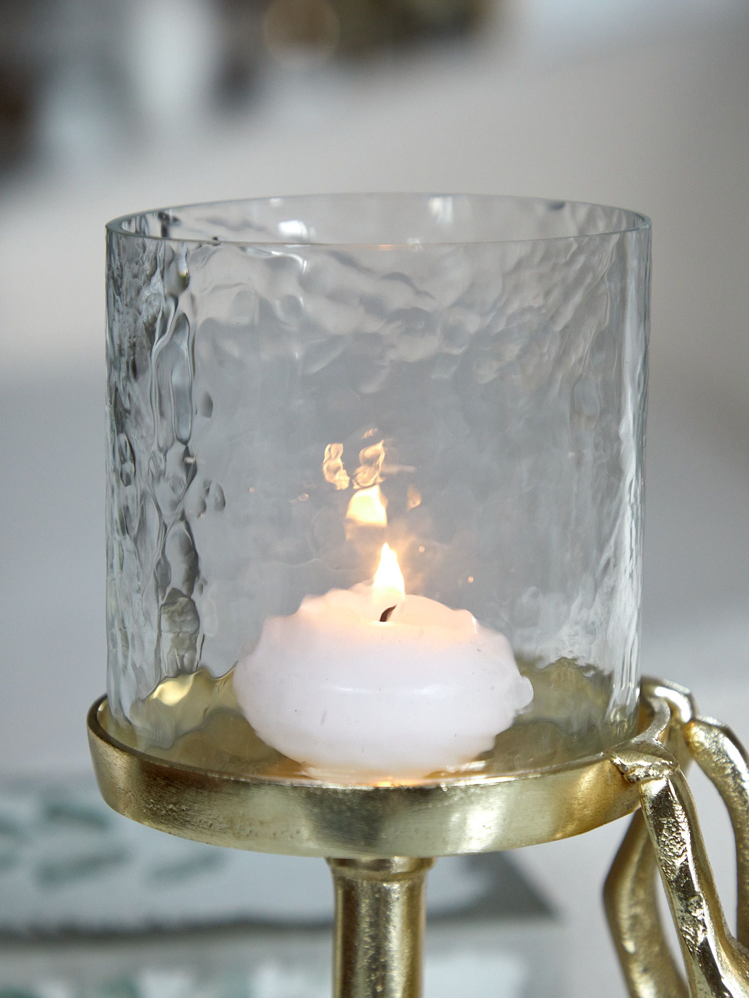 Подсвечник с зайчиком Glasar D5565