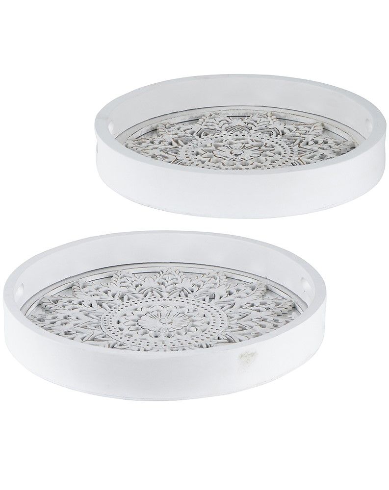 Подносы декоративные, набор Glasar 48943