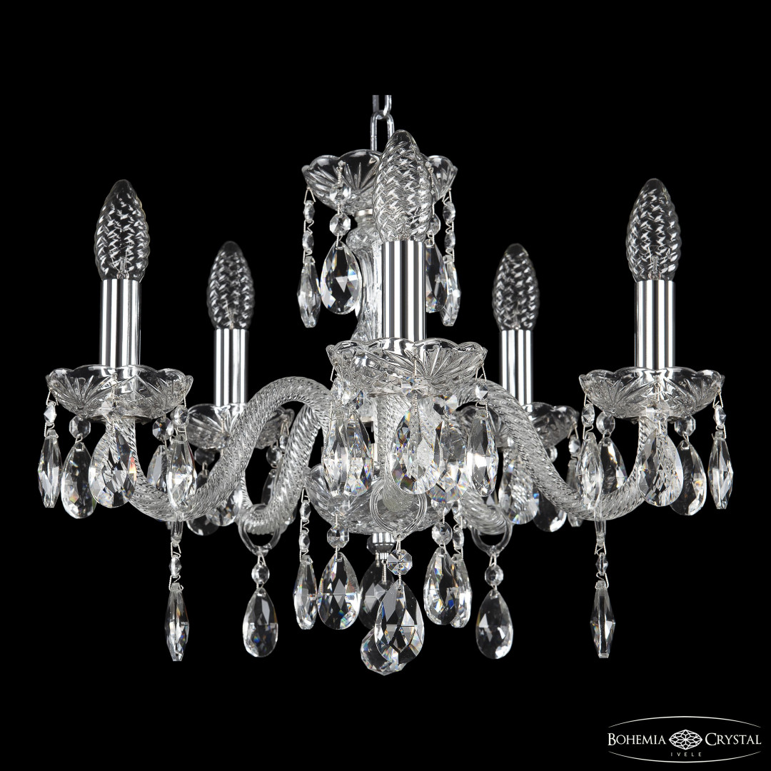 Люстра хрустальная 117/5/141 Ni Bohemia Ivele Crystal