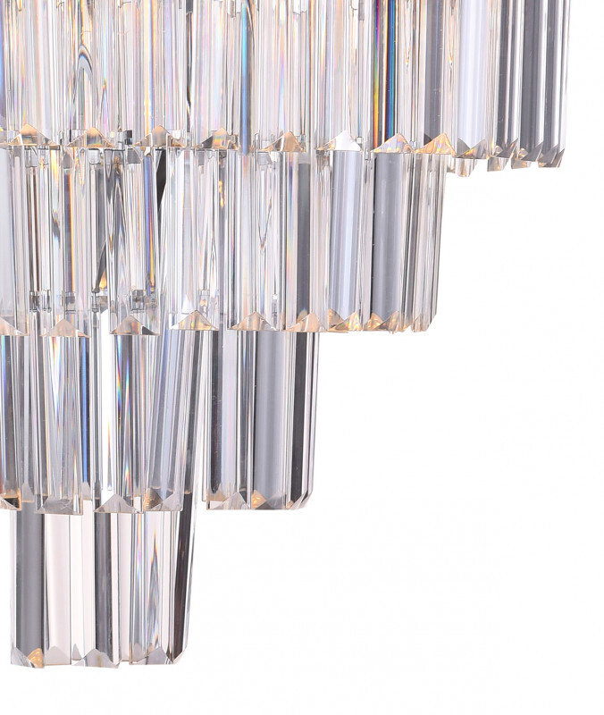 Каскадная люстра Natali Kovaltseva ROSSANA 81425/8C CHROME