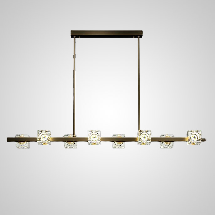 Потолочный светильник MICHAL LONG L8 Brass by ImperiumLoft