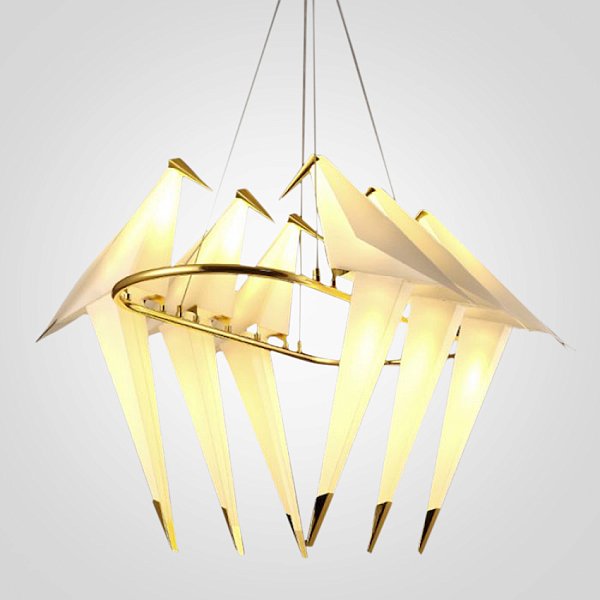 Люстра Origami Bird Chandelier 6 by ImperiumLoft